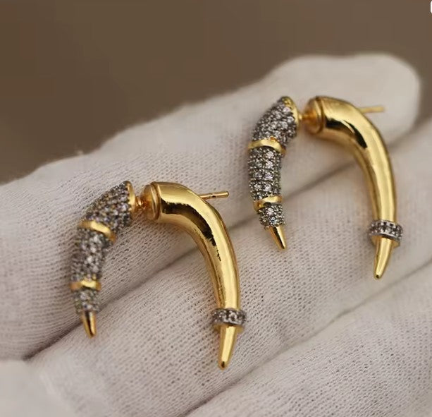 Boucles d’oreilles Tusk Luxe