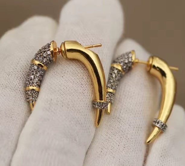 Boucles d’oreilles Tusk Luxe